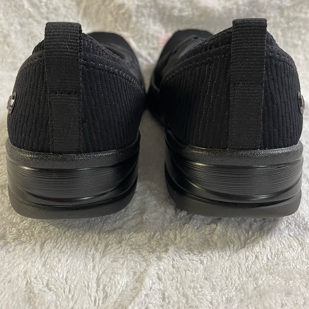 Bzees Black Flats with Gathered Detail - Picture 8 of 10